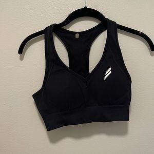 Black Padded Sports Bra - Do You Even